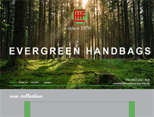 Tablet Screenshot of evergreen-sini.com.hk